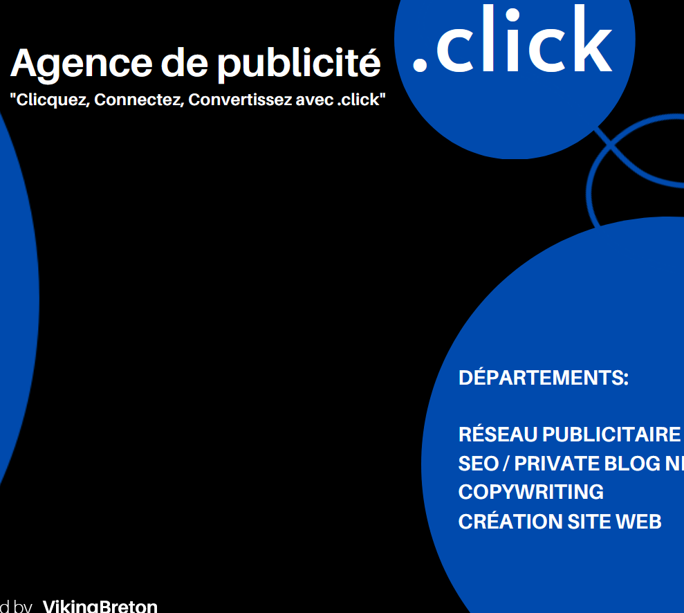 agence de publicité.click