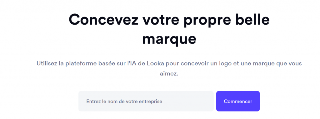 Looka Générer un Logo