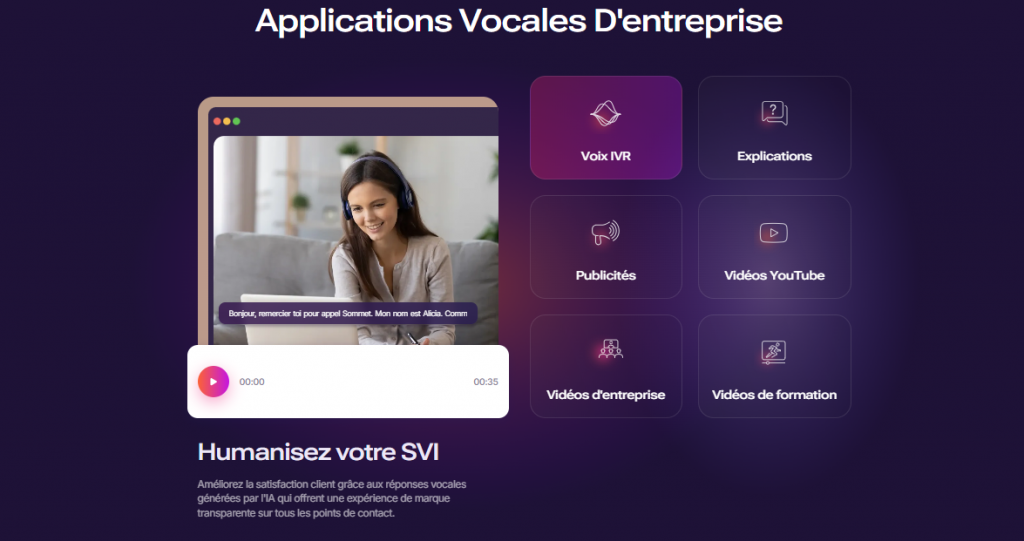 Murf AI Générateur de Voix Off par IA