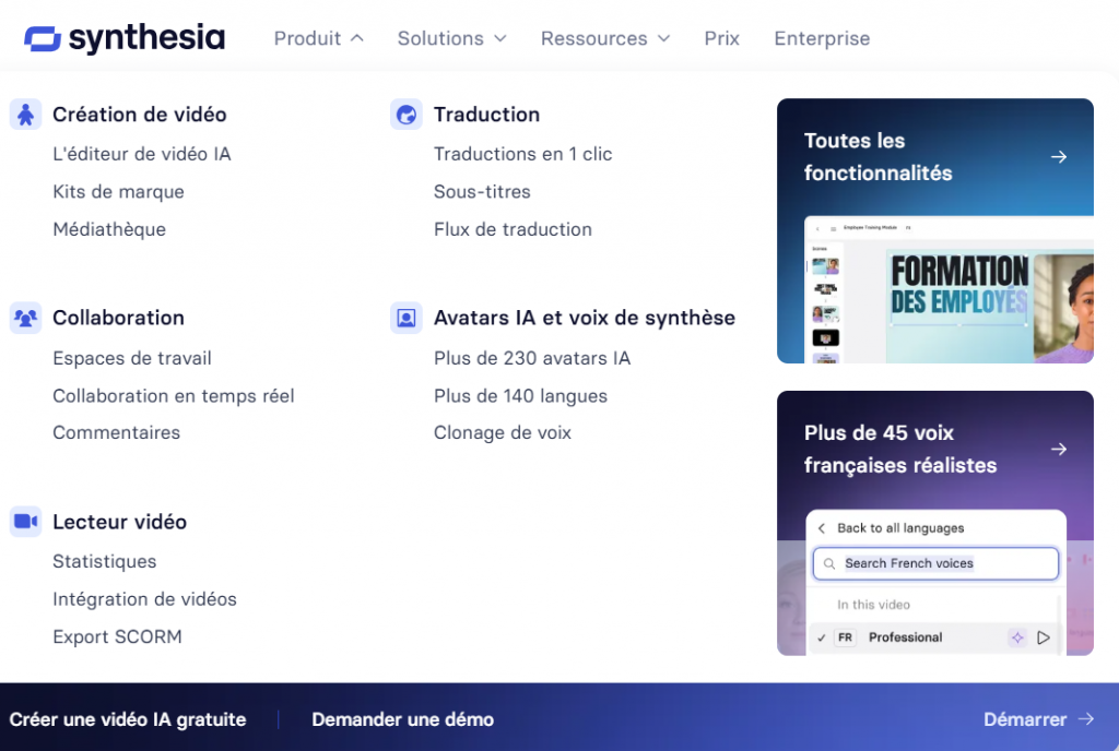 Avis Synthesia Meilleur Logiciel Vidéo par IA