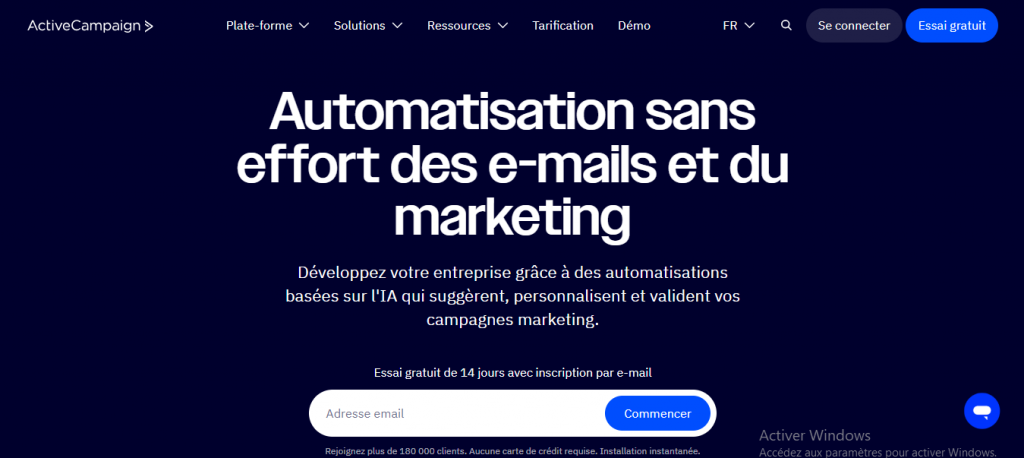 ActiveCampaign Le Logiciel d’Emailing