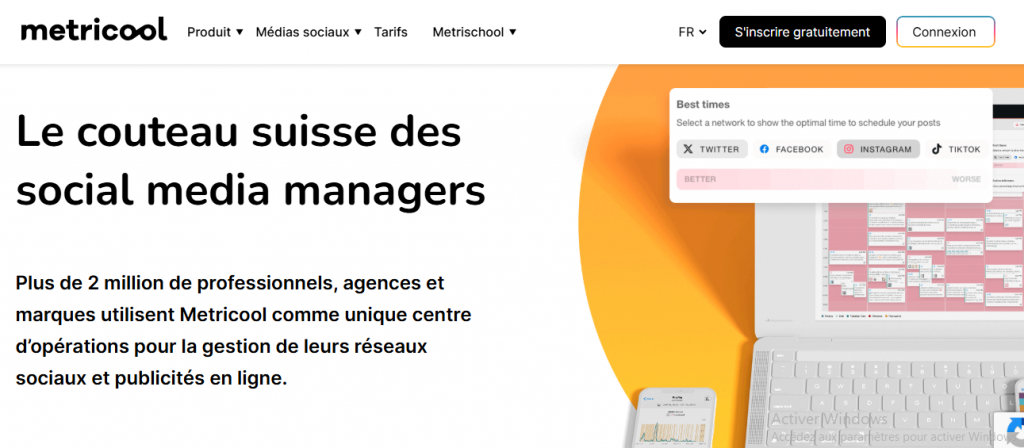 Metricool Gérer Les Réseaux Sociaux