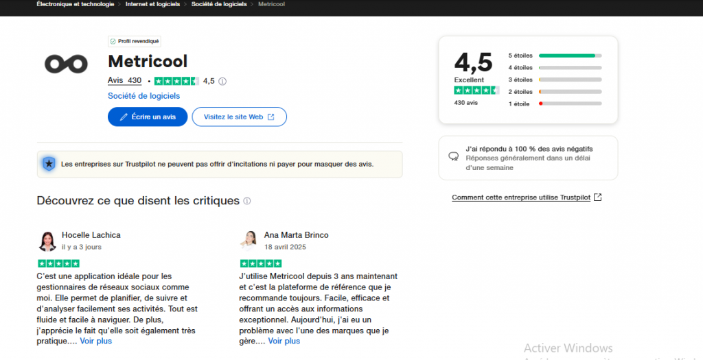 Metricool Gérer Les Réseaux Sociaux