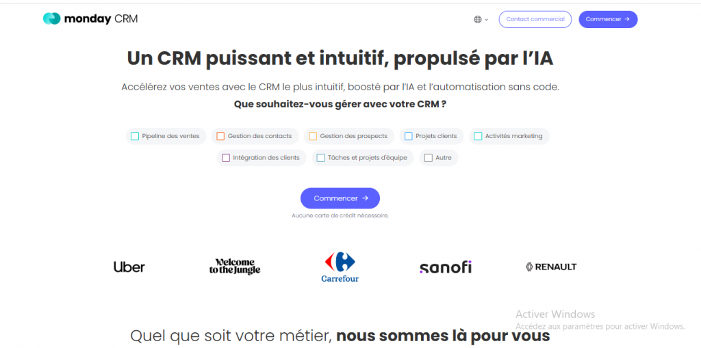 Monday CRM