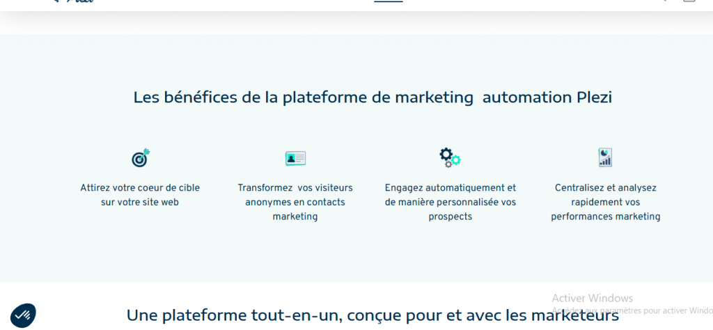 Avis Plezi Outil de Marketing Automation