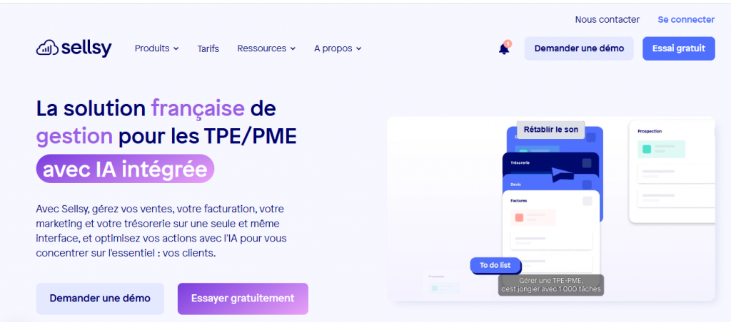 Sellsy le Meilleur CRM de vente