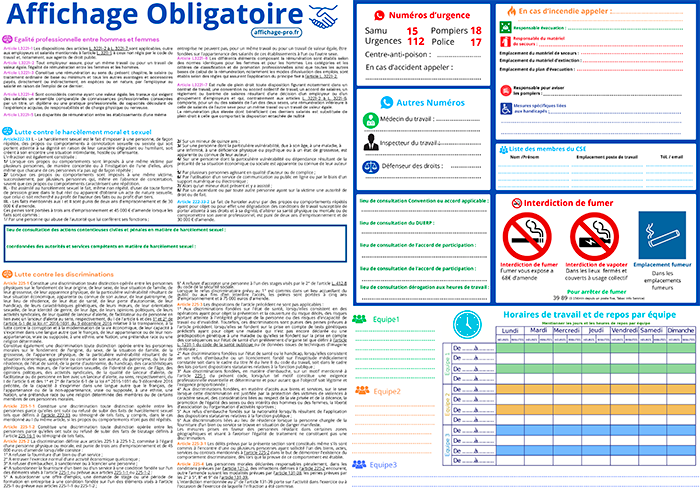 découvrez les affichages obligatoires en entreprise : liste complète, obligations légales, conseils pour rester en conformité et éviter les sanctions en 2024.