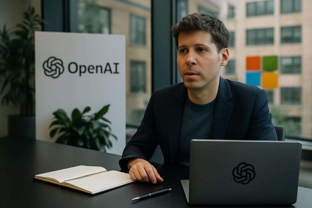 découvrez comment chatgpt et sam altman façonnent l'avenir de l'intelligence artificielle dans une immersion captivante au cœur des technologies innovantes.