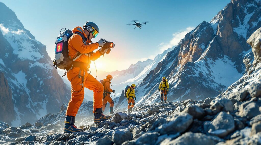 découvrez comment les drones et l'intelligence artificielle transforment les opérations de secours en montagne, améliorant rapidité et efficacité pour sauver des vies.