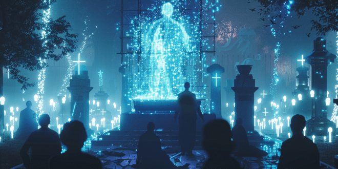 découvrez comment l'intelligence artificielle permet la résurrection virtuelle de célébrités, offrant une nouvelle dimension à la mémoire et à l'hommage numérique.